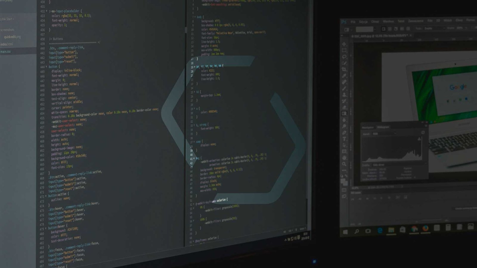 Desarrollo web y<br> Diseño UX/UI